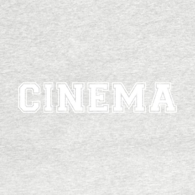 CINEMA (White) by ThatShelf.com